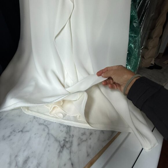 PROENZA SCHOULER WHITE DRESS- size 10. like BRAND NEW. wore ONCE. STUNNING. - Picture 13 of 16